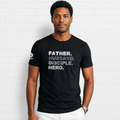 Father. Husband. Disciple. Hero.