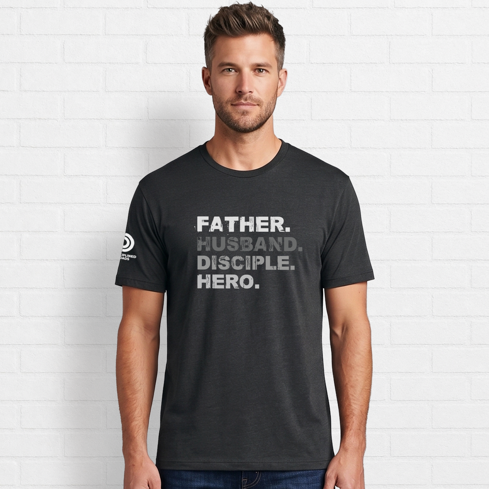 Father. Husband. Disciple. Hero.
